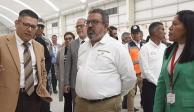 Medio centenar de representantes nacionales y extranjeros del sector carguero, transportista y fiscal realizaron visita guiada por el titular de la SICT, Jorge Nuño Lara
