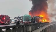 Accidente de más de 40 vehículos en puente de China deja 16 personas si vida y 66 heridos