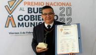 Premio otorgado por el Instituto Nacional de Administración Pública.