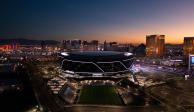 El Allegiant Stadium, casa de Las Vegas Raiders, será sede del Super Bowl 2024 de la NFL.