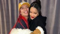 Rihanna y Karol G se reunieron tras el Super Bowl