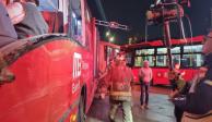 Chocan dos unidades del Metrobús sobre Paseo de la Reforma; reportan al menos 15 heridos