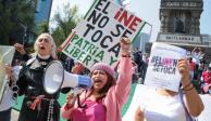 Marcha en defensa del INE en la Ciudad de México, el pasado 13 de noviembre.