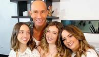 Mía y Nina, las hijas de Andrea Legarreta y Erik Rubín, reaccionan a su separación