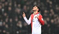 Santiago Giménez vive una gran campaña con el Feyenoord