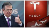 El canciller, Marcelo Ebrard, felicitó a su equipo y al Presidente de México por la "exitosa negociación" con la empresa de autos eléctricos Tesla.