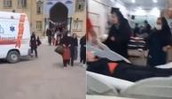 Cientos de mujeres han sido intoxicadas en escuelas de Irán.