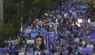 En Guadalajara, al menos tres contingentes salieron a marchar, ayer.