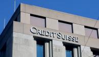 Credit Suisse, banco que registró caída de sus acciones este miércoles.