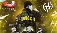 Imagen del cartel promocional del concierto de Junior H en CDMX