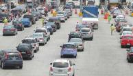 Reportan cierre parcial y carga vehicular en la México-Cuernavaca por accidente vial