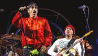 Anthony Kiedis (izq.) y John Frusciante, en el Vive Latino.