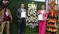 San Luis Potosí firma convenio con Veracruz para colaboración turística.