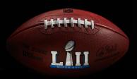 El balón oficial de la NFL para el Super Bowl LII.