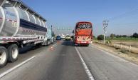 Accidente ocurrió a la altura del kilómetro 180 de la carretera México-Querétaro.