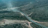 Destaca AMLO que falta poco para terminar la carretera Oaxaca-Puerto Escondido