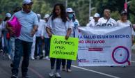 Las protestas exigen la reducción del desabasto de medicamentos