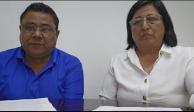 Mario Escobar y Dolores Bazaldúa, padres de Debanhi, durante el mensaje difundido en sus redes sociales, ayer.