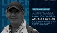 Denuncian arresto político de un mexicano en Nicaragua.