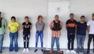 Detienen a 15 presuntos integrantes de una célula delictiva en Nuevo León.
