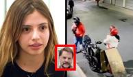 Hija de Héctor Parra graba a repartidor robando la despensa que le iba a llevar a su papá a la cárcel
