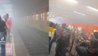 Metro CDMX inició la jornada con humo en Línea 3, según reportes de usuarios.