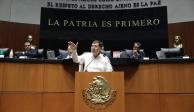 El diputado Gerardo Fernández Noroña acusa a la Suprema Corte de Justicia de la Nación de actuar con 'afán golpista' en resolución que suspende la primera parte del plan B de la Reforma Electoral.