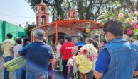 A las 10:00 horas ayer se ofició una misa en el panteón Sanctorum, en memoria de las madres que ya no están.