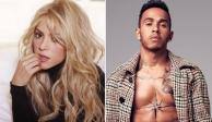 Shakira se deja ver muy romántica con Lewis Hamilton en Miami (FOTOS)