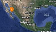 Sismo magnitud 4.9 sorprende a Baja California Sur
