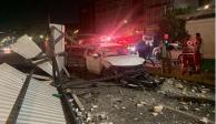 Accidente en Chapultepec a causa de conducir en estado de ebriedad.