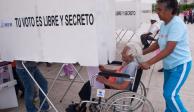 Presos y personas con discapacidad, los primeros en votar en comicios de Edomex y Coahuila.