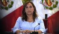 Dina Boluarte, presidenta del Perú, el pasado 10 de febrero.