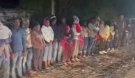 Fiscalía de SLP rescata en Nuevo León a 34 migrantes secuestrados que iban en autobús