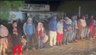 Policía de Investigación y Guardia Civil rescatan a 40 migrantes secuestrados en Nuevo León