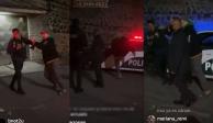 Ricardo O'Farrill le pega y escupe a un policía afuera de su anexo: 'Me vale ver*** la cárcel' (VIDEO)