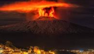 El monte Etna, el volcán más activo de Europa, entra en erupción este domingo 21 de mayo; suspenden vuelos en Catania, Sicilia.