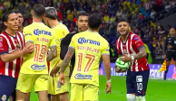 Alexis Vega y Alejandro Zendejas se hacen de palabras en la semifinal de vuelta del Clausura 2023 de la Liga MX.