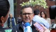 El diputado federal por el PRI, Ildefonso Guajardo Villarreal, en el Palacio Legislativo de San Lázaro, ayer.