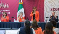 La gobernadora de Quintana Roo estuvo en conferencia de prensa.