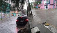 Fuertes lluvias inundan calles del municipio de Ecatepec, en el estado de México