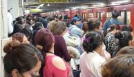 Metro CDMX inició la jornada el 30 de mayo con retrasos y aglomeraciones en rutas como la Línea 9, en foto.