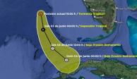 Se forma Tormenta Tropical “Arlene” en el Atlántico