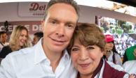 Manuel Velasco felicita a Delfina Gómez por su “triunfo contundente”