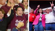 Las candidatas a la gubernatura del Edomex Delfina Gómez y Alejandra Del Moral y alistan festejos en Edomex
