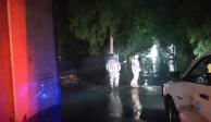 Reportan encharcamientos por lluvias en CDMX; activan Alerta Naranja en 6 alcaldías