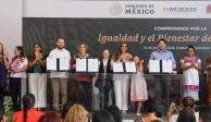 Quintana Roo firma acuerdo por la igualdad y el bienestar de las mujeres.