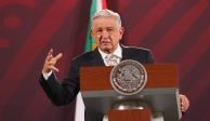 El Presidente López Obrador ofreció conferencia este 7 de julio del 2023, desde Palacio Nacional, en la Ciudad de México..
