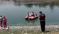 Localizan cuerpo de joven que se ahogó en el Lago de Guadalupe en Cuautitlán Izcalli, Edomex