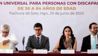 Pensión Universal para Personas con Discapacidad arranca en julio en Hidalgo.
